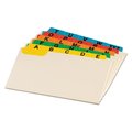 Oxford LaminatedTabIndexCardGuide, PK25 05827